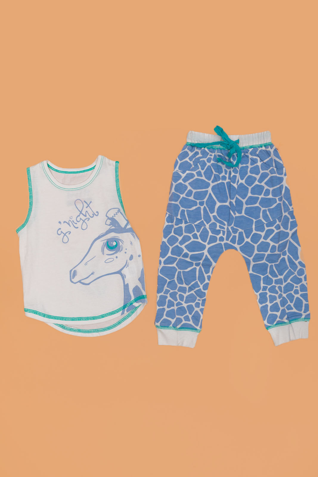G'Night Giraffe Two Piece Set