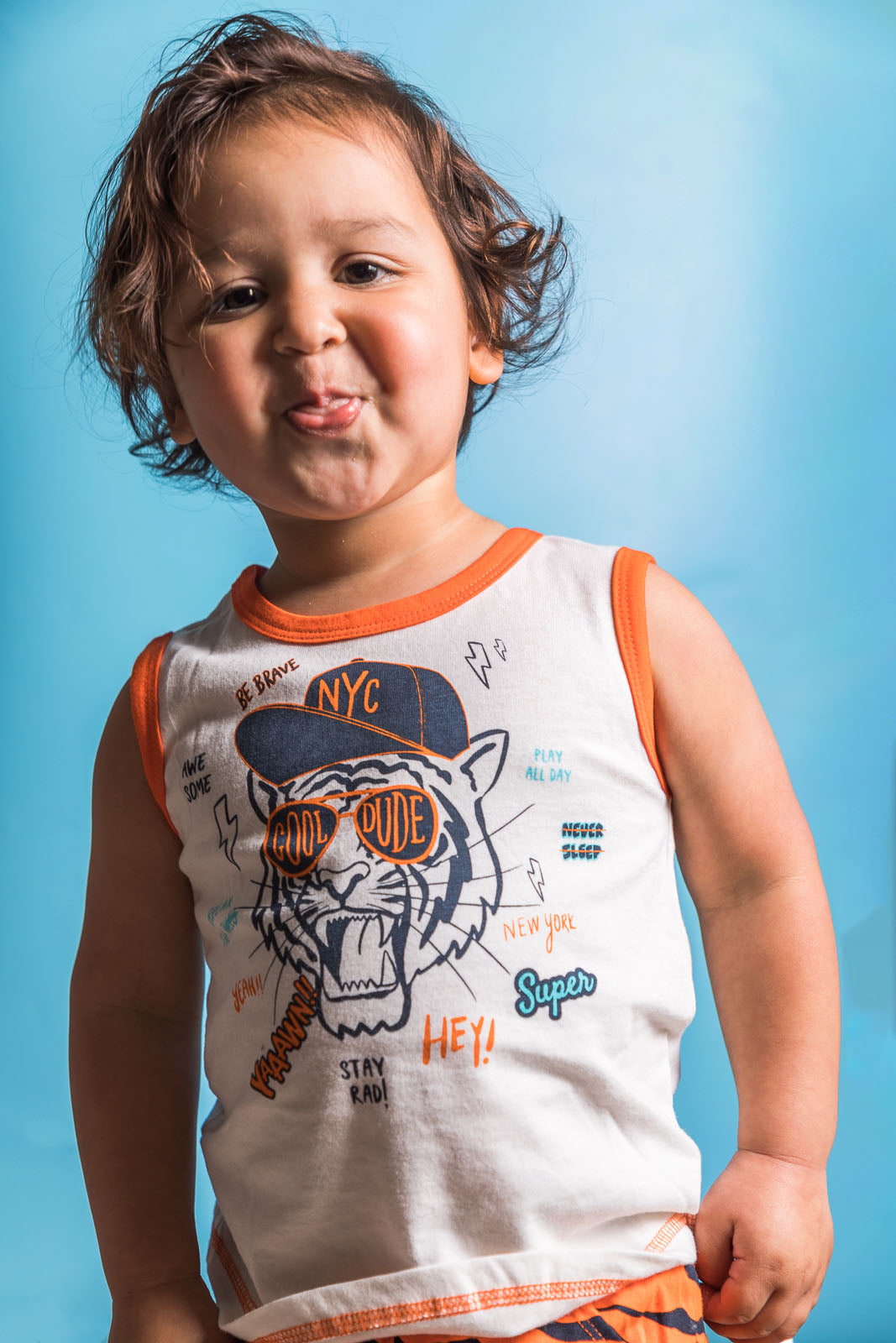 Cool Dude Tiger Two Piece Set